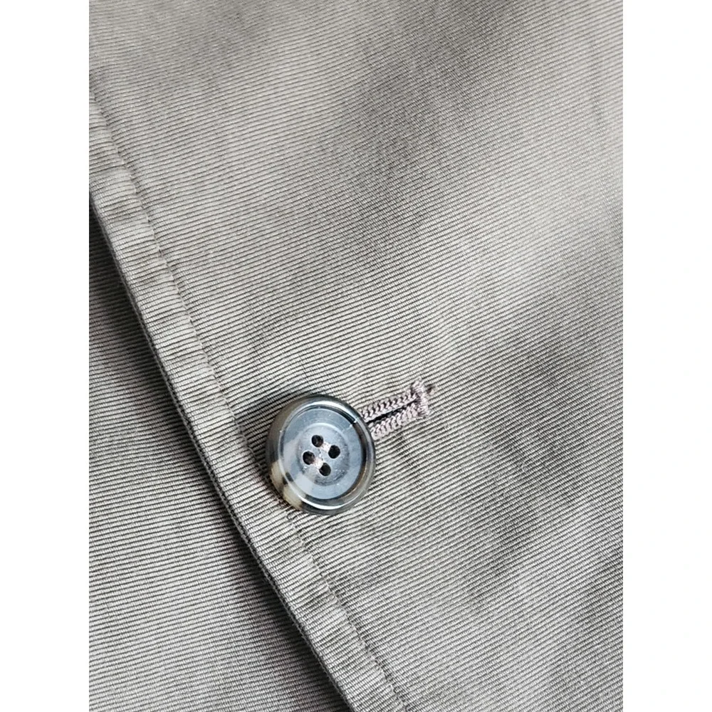 Boden Mens 100% Cotton Blazer Button Size 42R Jacket Smart Casual Brown Canvas